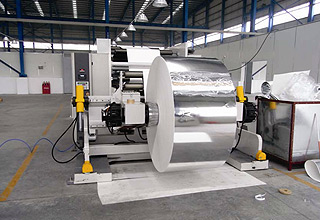 Chongqing four steel color coating production line to complete the rectification system transformation